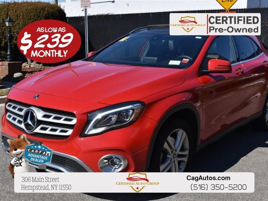 2018 Mercedes-benz Gla GLA 250, available for sale in Hempstead, New York | Certified Automotive Group. Hempstead, New York 2018 Mercedes-benz Gla GLA 250, available for sale in Hempstead, New York | Certified Automotive Group. Hempstead, New York
