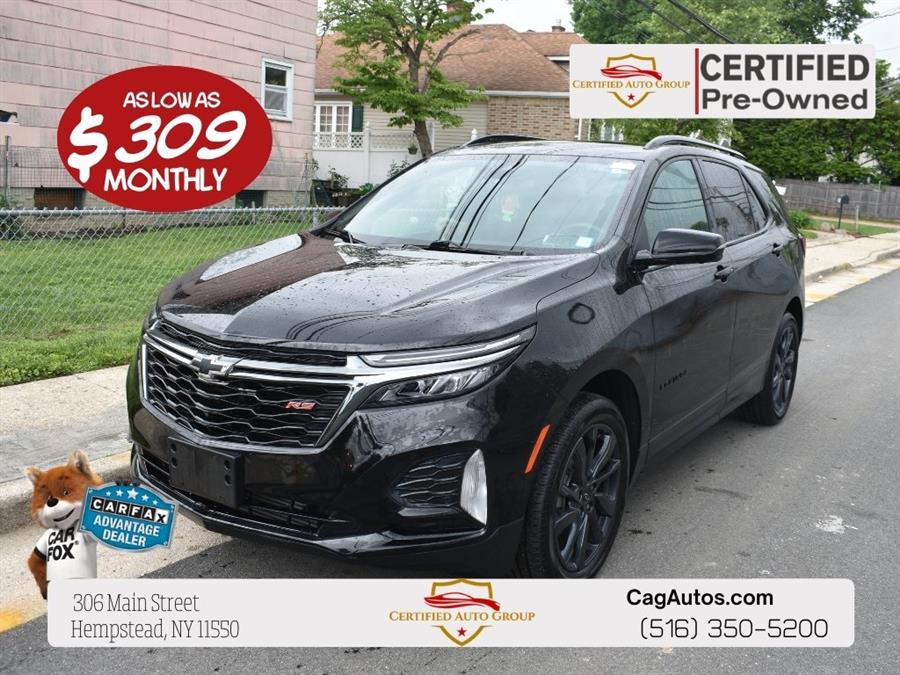 2022 Chevrolet Equinox RS, available for sale in Hempstead, New York | Certified Automotive Group. Hempstead, New York