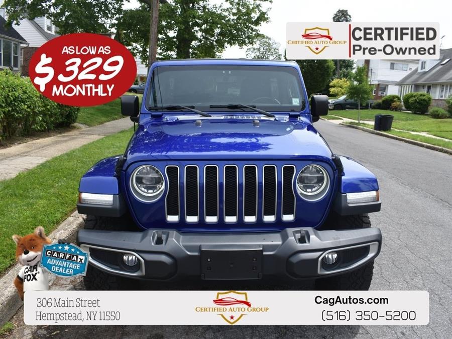 2018 Jeep Wrangler Unlimited Sahara, available for sale in Hempstead, New York | Certified Automotive Group. Hempstead, New York 2018 Jeep Wrangler Unlimited Sahara, available for sale in Hempstead, New York | Certified Automotive Group. Hempstead, New York