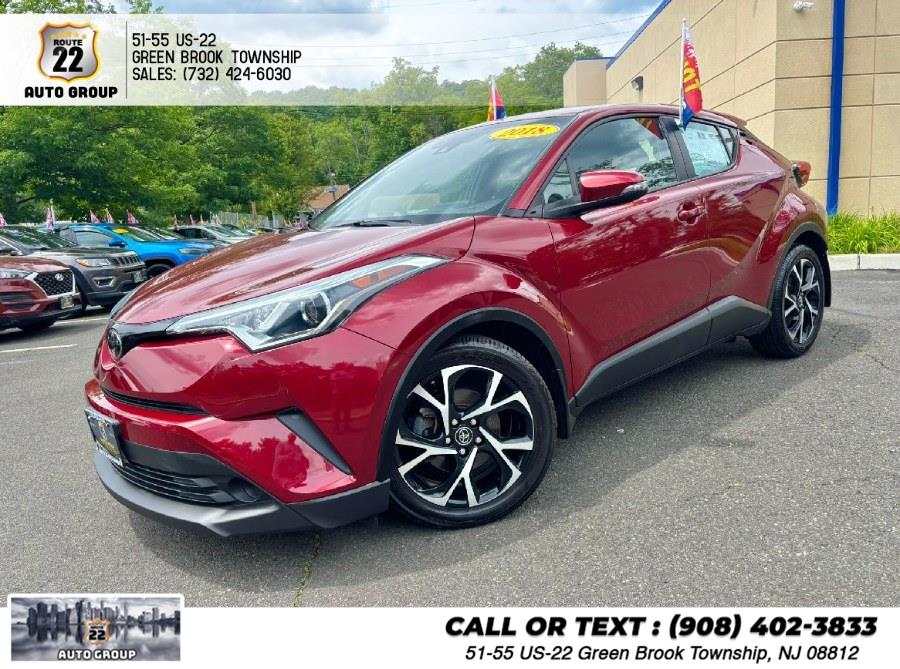 2018 Toyota C-HR XLE FWD (Natl), available for sale in Green Brook Township, New Jersey | Route 22 Auto Group. Green Brook Township, New Jersey 2018 Toyota C-HR XLE FWD (Natl), available for sale in Green Brook Township, New Jersey | Route 22 Auto Group. Green Brook Township, New Jersey
