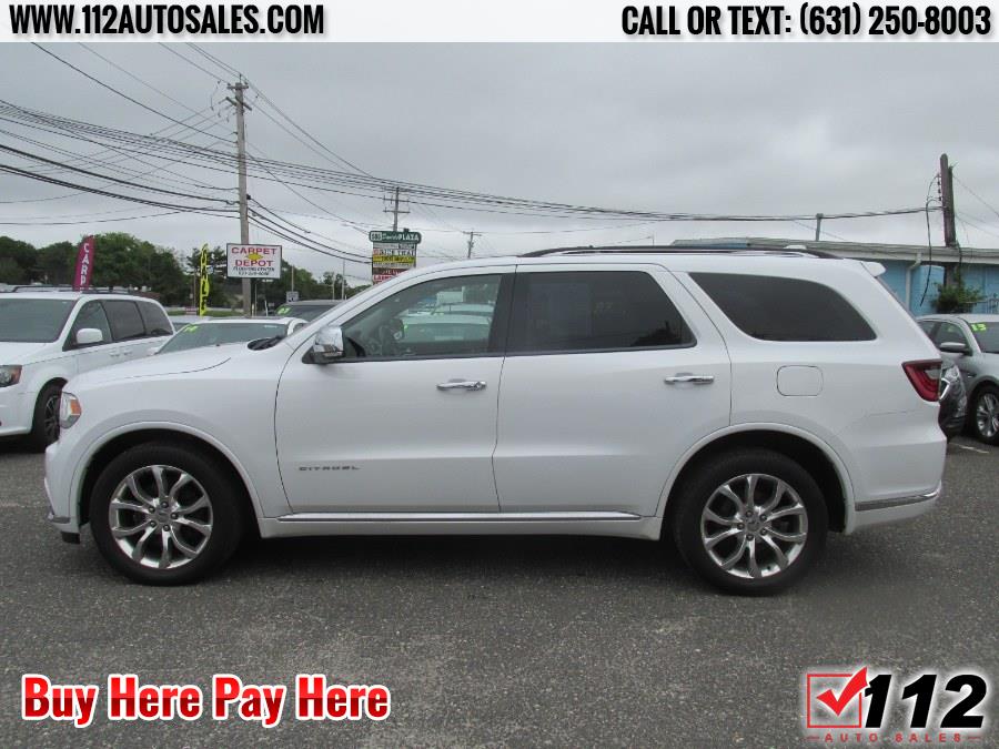 2016 Dodge Durango Boulevard (c AWD 4dr Citadel Anodized Platinum, available for sale in Patchogue, New York | 112 Auto Sales. Patchogue, New York 2016 Dodge Durango Boulevard (c AWD 4dr Citadel Anodized Platinum, available for sale in Patchogue, New York | 112 Auto Sales. Patchogue, New York