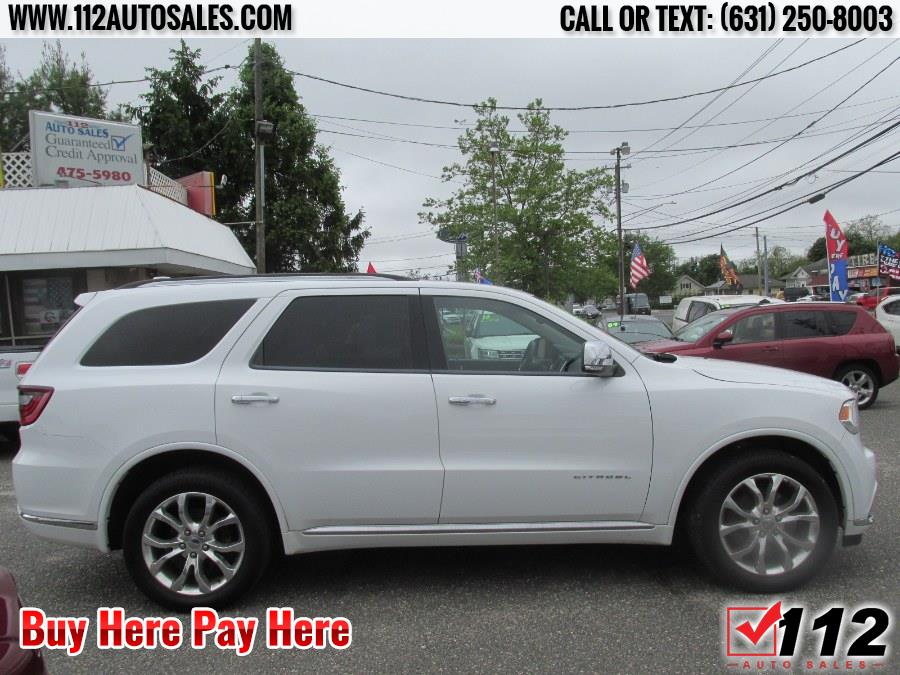 2016 Dodge Durango Boulevard (c AWD 4dr Citadel Anodized Platinum, available for sale in Patchogue, New York | 112 Auto Sales. Patchogue, New York 2016 Dodge Durango Boulevard (c AWD 4dr Citadel Anodized Platinum, available for sale in Patchogue, New York | 112 Auto Sales. Patchogue, New York