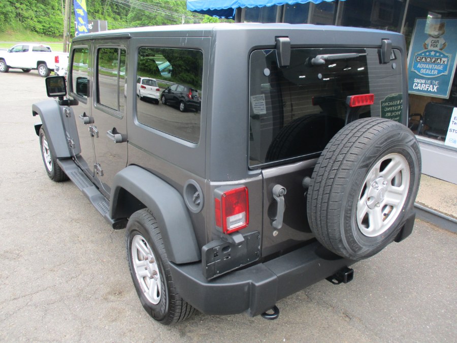 2016 Jeep Wrangler Unlimited 4WD 4dr Sport, available for sale in Meriden, Connecticut | Cos Central Auto. Meriden, Connecticut 2016 Jeep Wrangler Unlimited 4WD 4dr Sport, available for sale in Meriden, Connecticut | Cos Central Auto. Meriden, Connecticut
