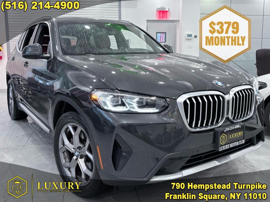 2022 BMW X3 xDrive30i Sports Activity Vehicle, available for sale in Franklin Square, New York | Luxury Motor Club. Franklin Square, New York 2022 BMW X3 xDrive30i Sports Activity Vehicle, available for sale in Franklin Square, New York | Luxury Motor Club. Franklin Square, New York