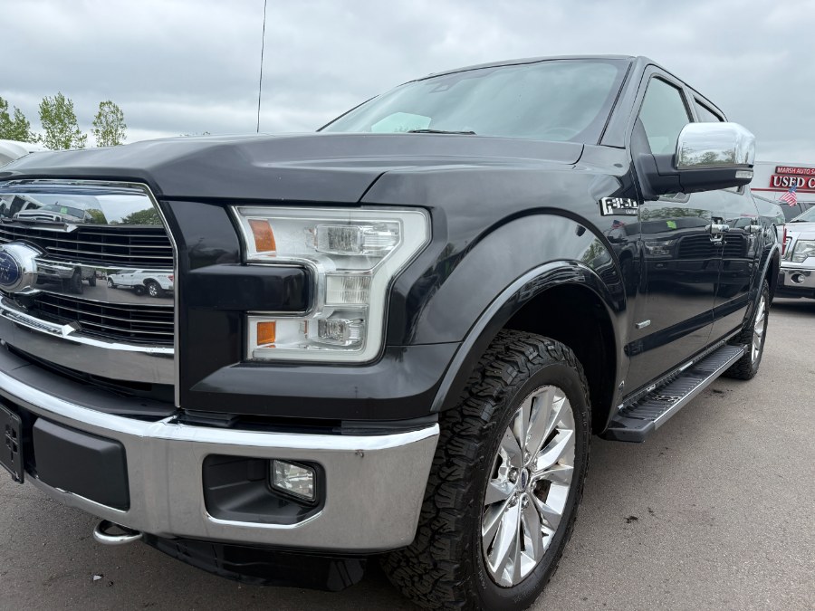 2015 Ford F-150 4WD SuperCrew 145" Lariat, available for sale in Ortonville, Michigan | Marsh Auto Sales LLC. Ortonville, Michigan 2015 Ford F-150 4WD SuperCrew 145" Lariat, available for sale in Ortonville, Michigan | Marsh Auto Sales LLC. Ortonville, Michigan