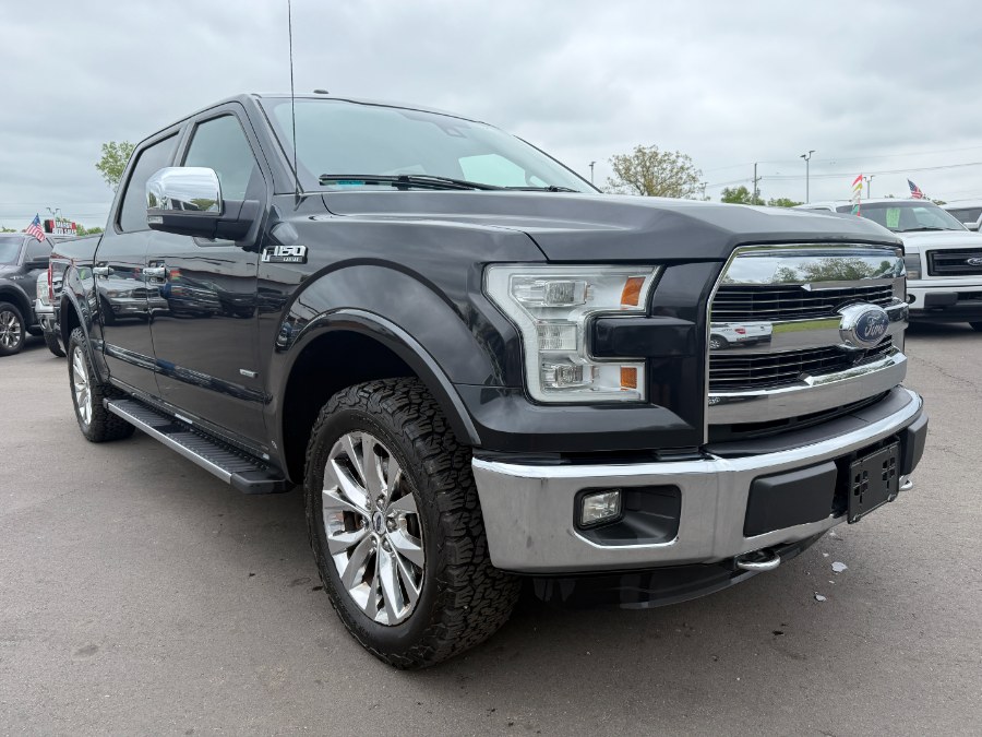 2015 Ford F-150 4WD SuperCrew 145" Lariat, available for sale in Ortonville, Michigan | Marsh Auto Sales LLC. Ortonville, Michigan 2015 Ford F-150 4WD SuperCrew 145" Lariat, available for sale in Ortonville, Michigan | Marsh Auto Sales LLC. Ortonville, Michigan