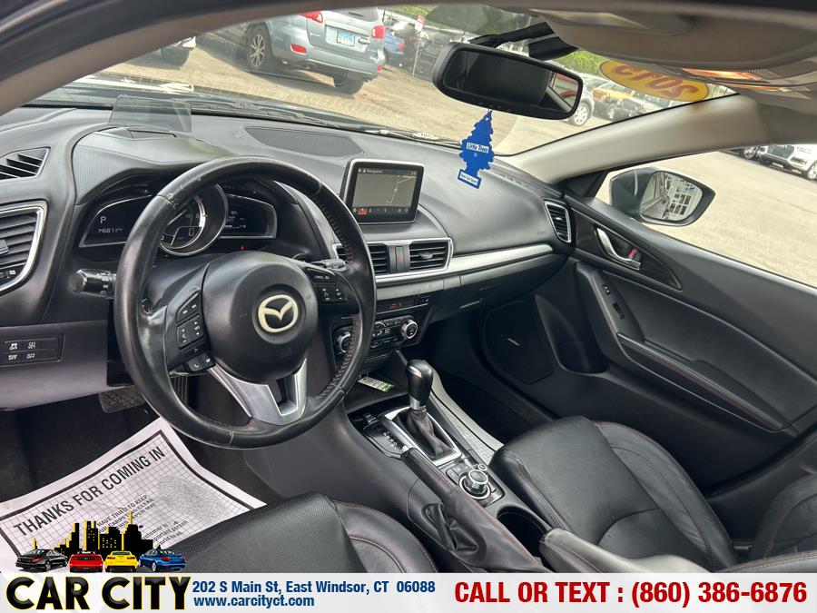 2015 Mazda Mazda3 5dr HB Auto s Grand Touring, available for sale in East Windsor, Connecticut | Car City LLC. East Windsor, Connecticut 2015 Mazda Mazda3 5dr HB Auto s Grand Touring, available for sale in East Windsor, Connecticut | Car City LLC. East Windsor, Connecticut
