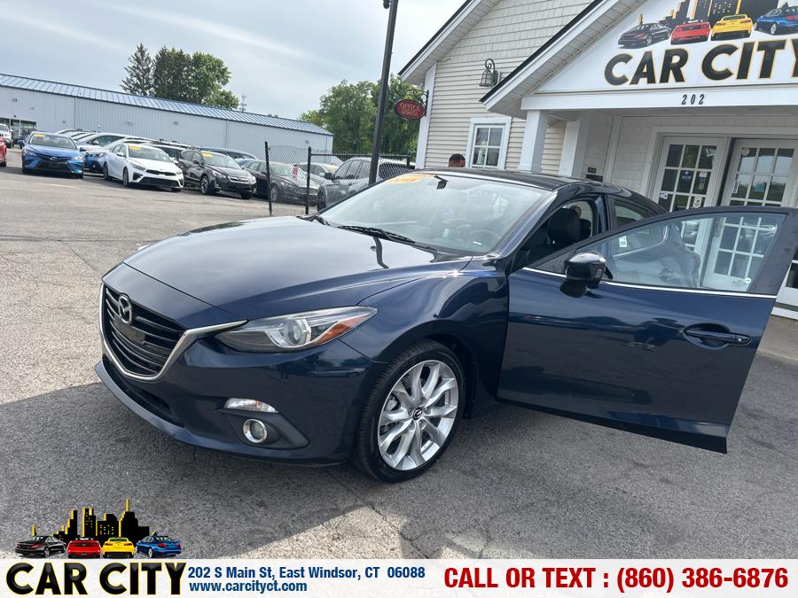 2015 Mazda Mazda3 5dr HB Auto s Grand Touring, available for sale in East Windsor, Connecticut | Car City LLC. East Windsor, Connecticut 2015 Mazda Mazda3 5dr HB Auto s Grand Touring, available for sale in East Windsor, Connecticut | Car City LLC. East Windsor, Connecticut