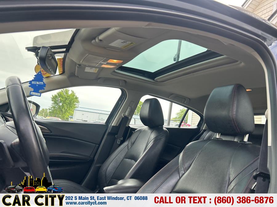 2015 Mazda Mazda3 5dr HB Auto s Grand Touring, available for sale in East Windsor, Connecticut | Car City LLC. East Windsor, Connecticut 2015 Mazda Mazda3 5dr HB Auto s Grand Touring, available for sale in East Windsor, Connecticut | Car City LLC. East Windsor, Connecticut