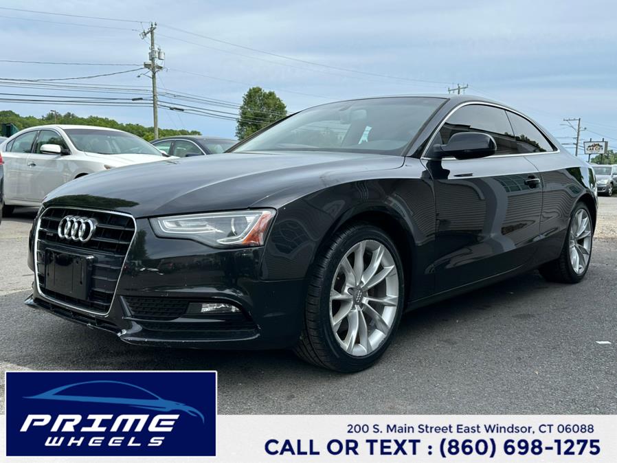 2013 Audi A5 2dr Cpe Auto quattro 2.0T Premium, available for sale in East Windsor, Connecticut | Prime Wheels. East Windsor, Connecticut 2013 Audi A5 2dr Cpe Auto quattro 2.0T Premium, available for sale in East Windsor, Connecticut | Prime Wheels. East Windsor, Connecticut