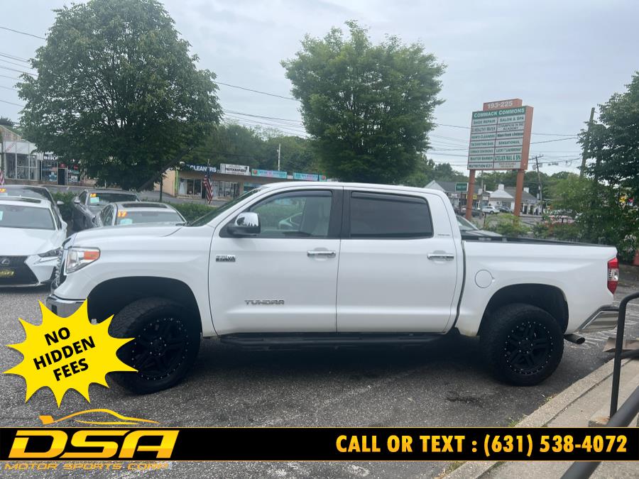 2016 Toyota Tundra 4WD Truck CrewMax 5.7L FFV V8 6-Spd AT LTD (Natl), available for sale in Commack, New York | DSA Motor Sports Corp. Commack, New York 2016 Toyota Tundra 4WD Truck CrewMax 5.7L FFV V8 6-Spd AT LTD (Natl), available for sale in Commack, New York | DSA Motor Sports Corp. Commack, New York