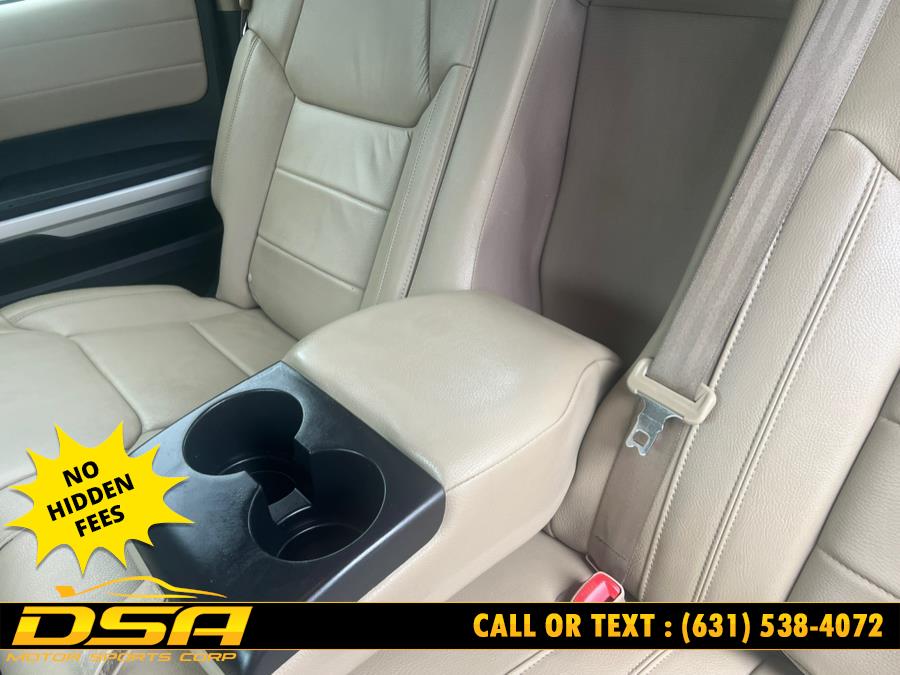 2016 Toyota Tundra 4WD Truck CrewMax 5.7L FFV V8 6-Spd AT LTD (Natl), available for sale in Commack, New York | DSA Motor Sports Corp. Commack, New York 2016 Toyota Tundra 4WD Truck CrewMax 5.7L FFV V8 6-Spd AT LTD (Natl), available for sale in Commack, New York | DSA Motor Sports Corp. Commack, New York