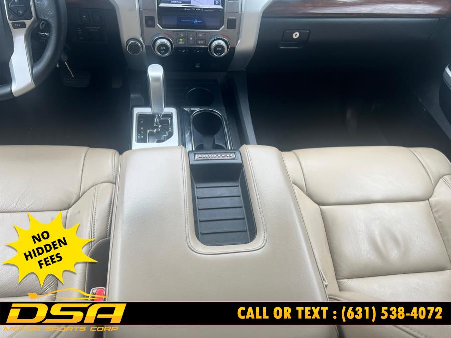 2016 Toyota Tundra 4WD Truck CrewMax 5.7L FFV V8 6-Spd AT LTD (Natl), available for sale in Commack, New York | DSA Motor Sports Corp. Commack, New York 2016 Toyota Tundra 4WD Truck CrewMax 5.7L FFV V8 6-Spd AT LTD (Natl), available for sale in Commack, New York | DSA Motor Sports Corp. Commack, New York