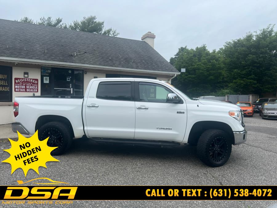 2016 Toyota Tundra 4WD Truck CrewMax 5.7L FFV V8 6-Spd AT LTD (Natl), available for sale in Commack, New York | DSA Motor Sports Corp. Commack, New York 2016 Toyota Tundra 4WD Truck CrewMax 5.7L FFV V8 6-Spd AT LTD (Natl), available for sale in Commack, New York | DSA Motor Sports Corp. Commack, New York