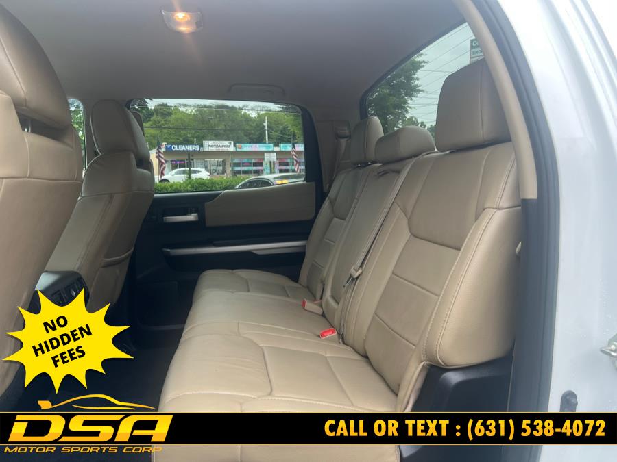 2016 Toyota Tundra 4WD Truck CrewMax 5.7L FFV V8 6-Spd AT LTD (Natl), available for sale in Commack, New York | DSA Motor Sports Corp. Commack, New York 2016 Toyota Tundra 4WD Truck CrewMax 5.7L FFV V8 6-Spd AT LTD (Natl), available for sale in Commack, New York | DSA Motor Sports Corp. Commack, New York
