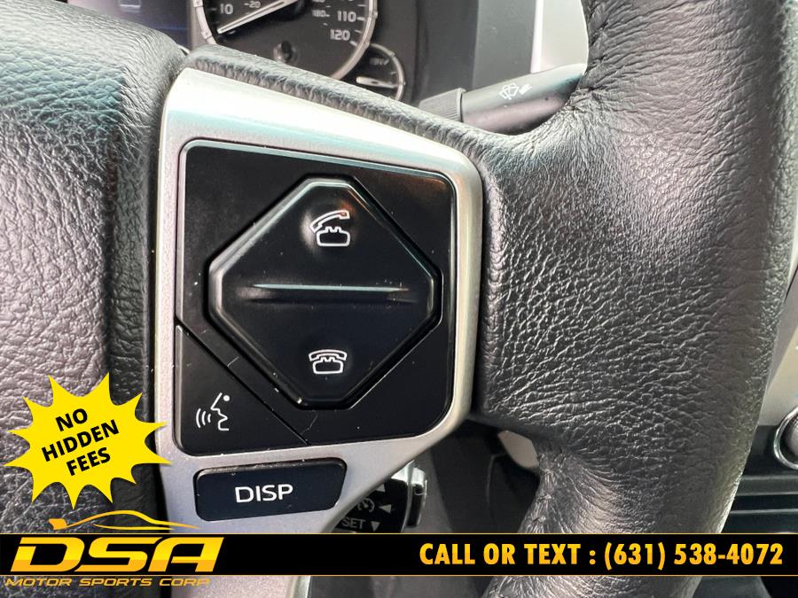 2016 Toyota Tundra 4WD Truck CrewMax 5.7L FFV V8 6-Spd AT LTD (Natl), available for sale in Commack, New York | DSA Motor Sports Corp. Commack, New York 2016 Toyota Tundra 4WD Truck CrewMax 5.7L FFV V8 6-Spd AT LTD (Natl), available for sale in Commack, New York | DSA Motor Sports Corp. Commack, New York