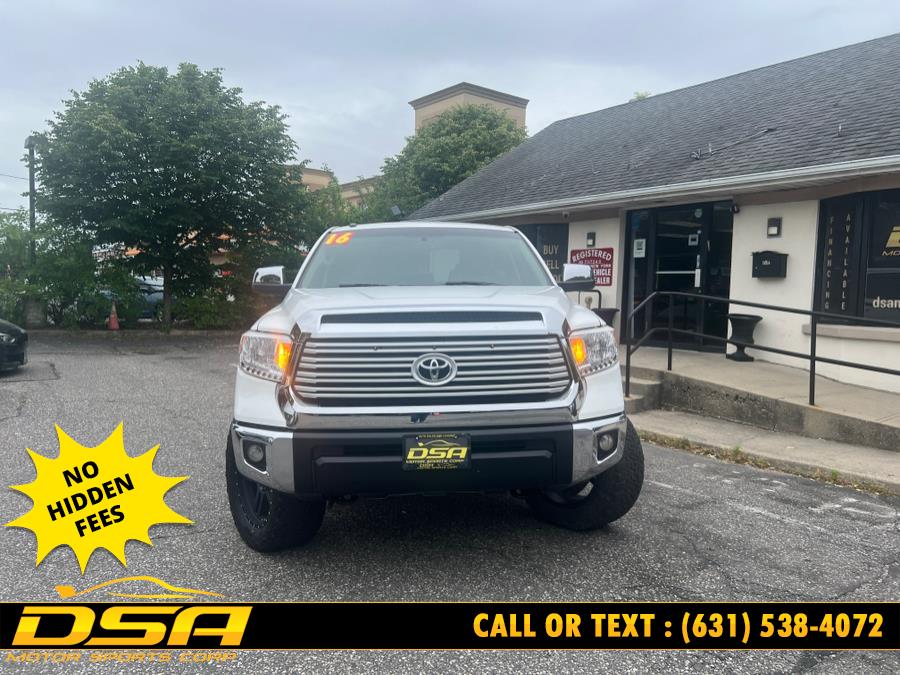 2016 Toyota Tundra 4WD Truck CrewMax 5.7L FFV V8 6-Spd AT LTD (Natl), available for sale in Commack, New York | DSA Motor Sports Corp. Commack, New York 2016 Toyota Tundra 4WD Truck CrewMax 5.7L FFV V8 6-Spd AT LTD (Natl), available for sale in Commack, New York | DSA Motor Sports Corp. Commack, New York