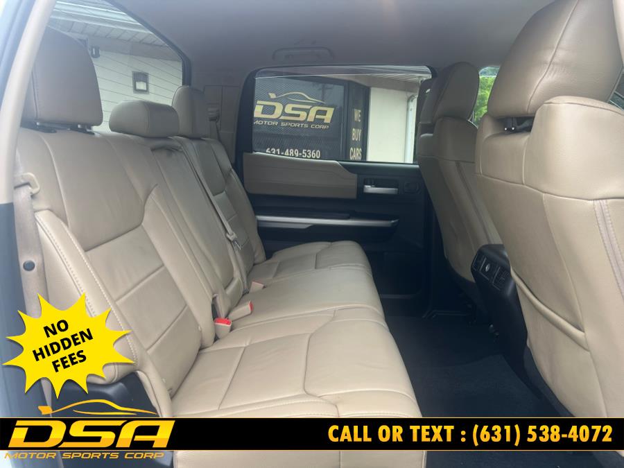 2016 Toyota Tundra 4WD Truck CrewMax 5.7L FFV V8 6-Spd AT LTD (Natl), available for sale in Commack, New York | DSA Motor Sports Corp. Commack, New York 2016 Toyota Tundra 4WD Truck CrewMax 5.7L FFV V8 6-Spd AT LTD (Natl), available for sale in Commack, New York | DSA Motor Sports Corp. Commack, New York