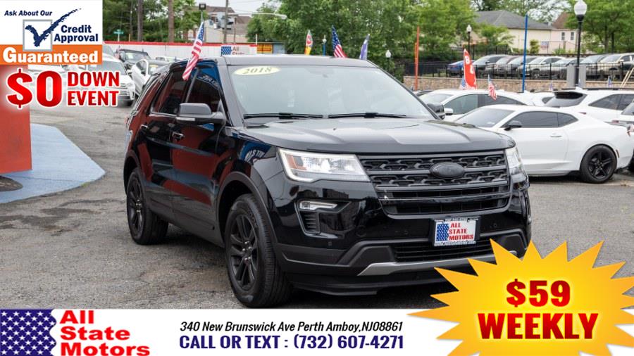 2018 Ford Explorer XLT 4WD, available for sale in Perth Amboy, New Jersey | All State Motor Inc. Perth Amboy, New Jersey 2018 Ford Explorer XLT 4WD, available for sale in Perth Amboy, New Jersey | All State Motor Inc. Perth Amboy, New Jersey
