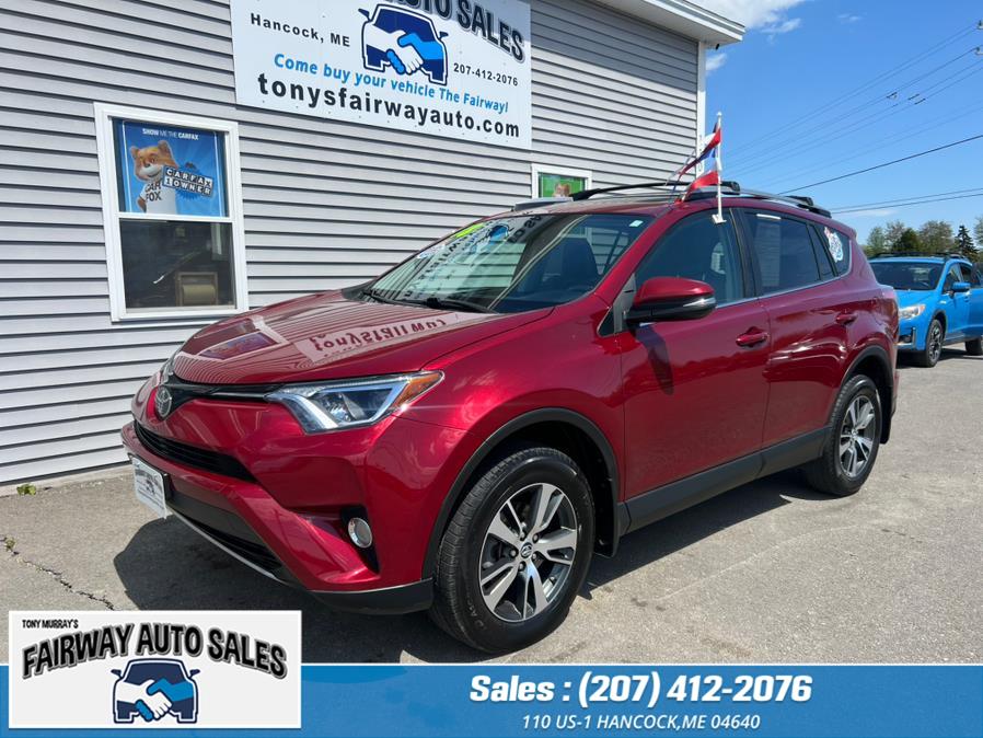 2018 Toyota RAV4 Adventure with Moonroof Adventure AWD (Natl), available for sale in Hancock, Maine | Fairway Auto Sales. Hancock, Maine 2018 Toyota RAV4 Adventure with Moonroof Adventure AWD (Natl), available for sale in Hancock, Maine | Fairway Auto Sales. Hancock, Maine