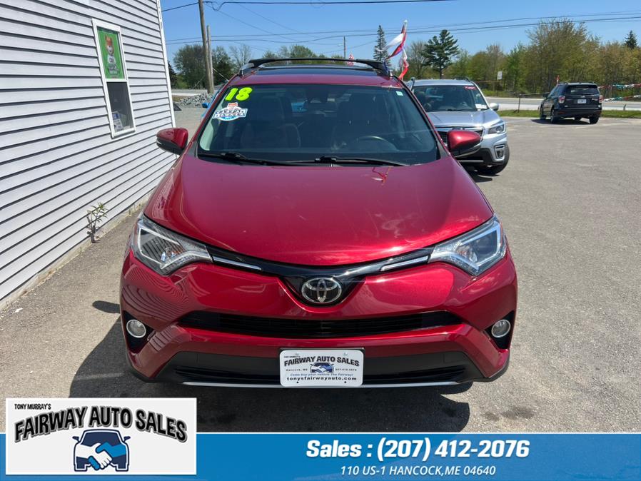 2018 Toyota RAV4 Adventure with Moonroof Adventure AWD (Natl), available for sale in Hancock, Maine | Fairway Auto Sales. Hancock, Maine 2018 Toyota RAV4 Adventure with Moonroof Adventure AWD (Natl), available for sale in Hancock, Maine | Fairway Auto Sales. Hancock, Maine