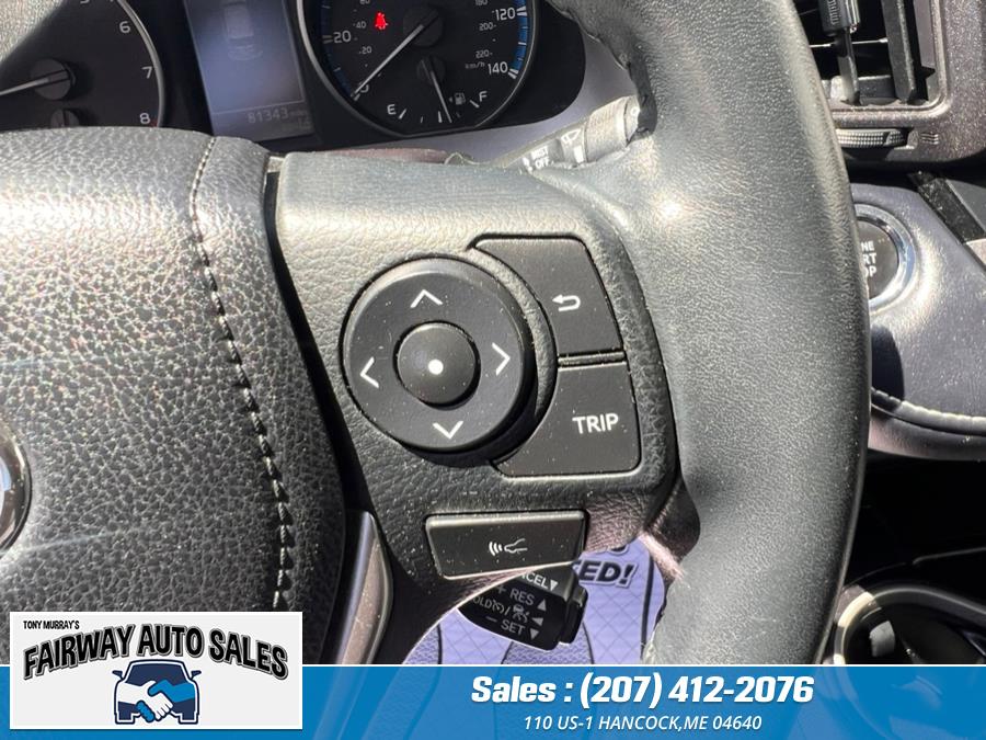 2018 Toyota RAV4 Adventure with Moonroof Adventure AWD (Natl), available for sale in Hancock, Maine | Fairway Auto Sales. Hancock, Maine 2018 Toyota RAV4 Adventure with Moonroof Adventure AWD (Natl), available for sale in Hancock, Maine | Fairway Auto Sales. Hancock, Maine