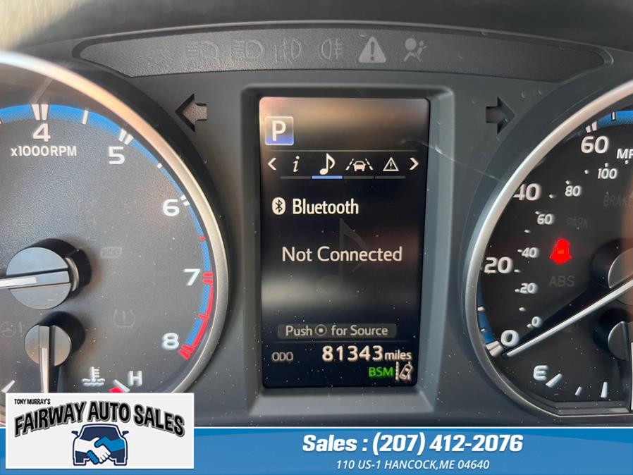 2018 Toyota RAV4 Adventure with Moonroof Adventure AWD (Natl), available for sale in Hancock, Maine | Fairway Auto Sales. Hancock, Maine 2018 Toyota RAV4 Adventure with Moonroof Adventure AWD (Natl), available for sale in Hancock, Maine | Fairway Auto Sales. Hancock, Maine