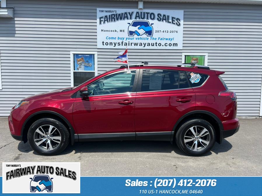 2018 Toyota RAV4 Adventure with Moonroof Adventure AWD (Natl), available for sale in Hancock, Maine | Fairway Auto Sales. Hancock, Maine 2018 Toyota RAV4 Adventure with Moonroof Adventure AWD (Natl), available for sale in Hancock, Maine | Fairway Auto Sales. Hancock, Maine
