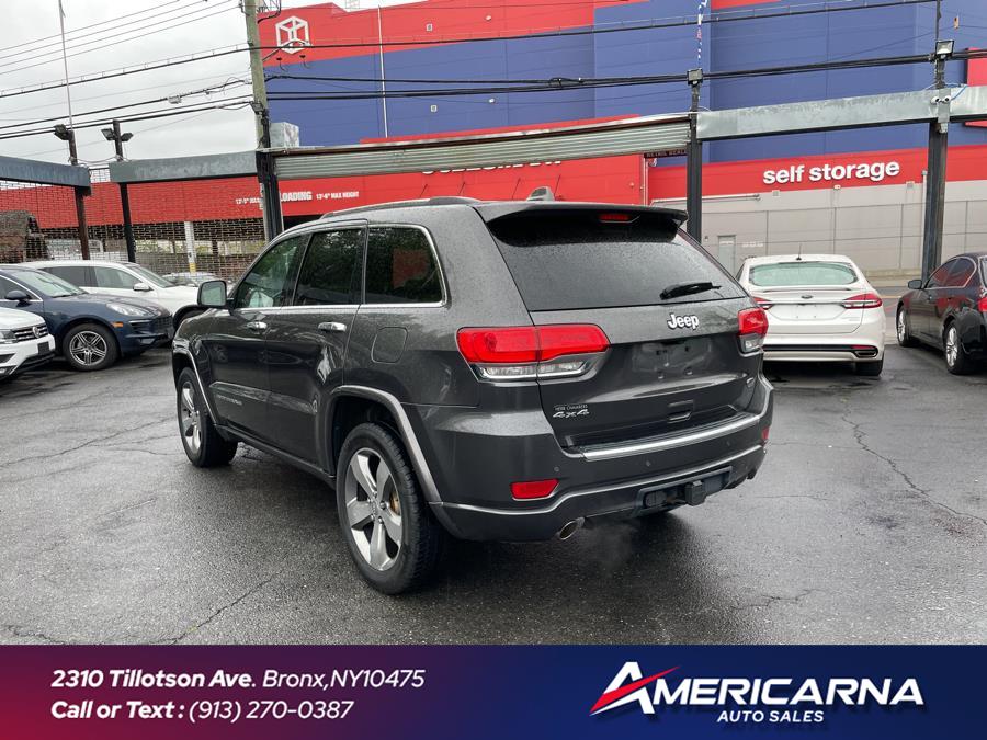 2015 Jeep Grand Cherokee 4WD 4dr Overland, available for sale in Bronx, New York | Americarna Auto Sales LLC. Bronx, New York 2015 Jeep Grand Cherokee 4WD 4dr Overland, available for sale in Bronx, New York | Americarna Auto Sales LLC. Bronx, New York