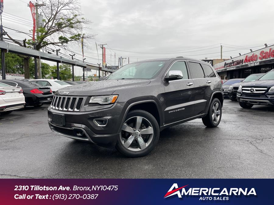 2015 Jeep Grand Cherokee 4WD 4dr Overland, available for sale in Bronx, New York | Americarna Auto Sales LLC. Bronx, New York 2015 Jeep Grand Cherokee 4WD 4dr Overland, available for sale in Bronx, New York | Americarna Auto Sales LLC. Bronx, New York