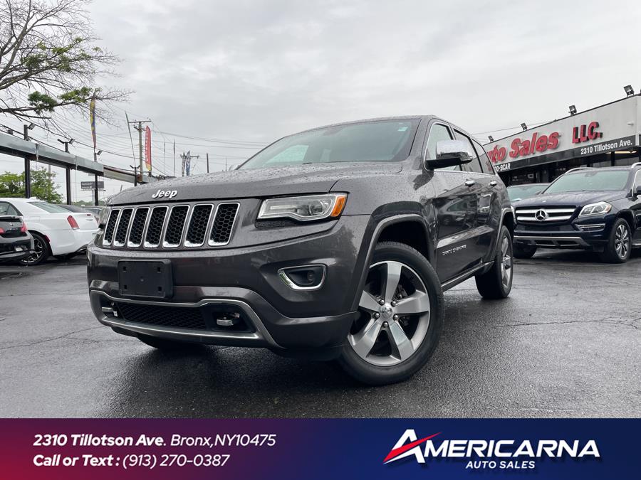 2015 Jeep Grand Cherokee 4WD 4dr Overland, available for sale in Bronx, New York | Americarna Auto Sales LLC. Bronx, New York 2015 Jeep Grand Cherokee 4WD 4dr Overland, available for sale in Bronx, New York | Americarna Auto Sales LLC. Bronx, New York