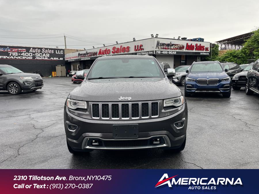 2015 Jeep Grand Cherokee 4WD 4dr Overland, available for sale in Bronx, New York | Americarna Auto Sales LLC. Bronx, New York 2015 Jeep Grand Cherokee 4WD 4dr Overland, available for sale in Bronx, New York | Americarna Auto Sales LLC. Bronx, New York