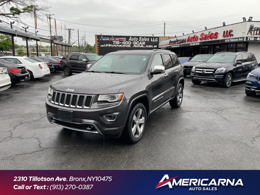2015 Jeep Grand Cherokee 4WD 4dr Overland, available for sale in Bronx, New York | Americarna Auto Sales LLC. Bronx, New York 2015 Jeep Grand Cherokee 4WD 4dr Overland, available for sale in Bronx, New York | Americarna Auto Sales LLC. Bronx, New York