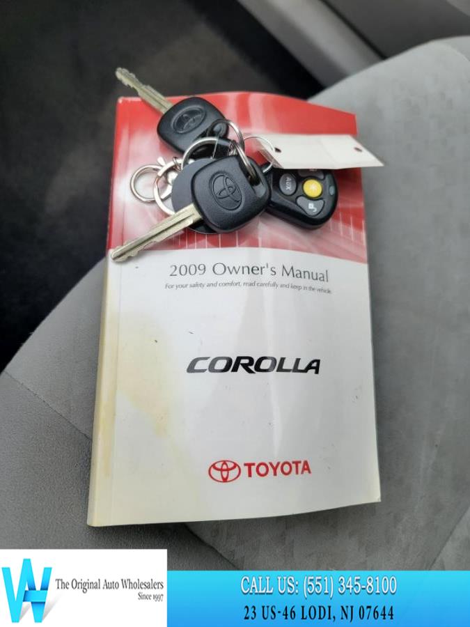 2009 Toyota Corolla 4dr Sdn Auto LE, available for sale in Lodi, New Jersey | AW Auto & Truck Wholesalers, Inc. Lodi, New Jersey 2009 Toyota Corolla 4dr Sdn Auto LE, available for sale in Lodi, New Jersey | AW Auto & Truck Wholesalers, Inc. Lodi, New Jersey
