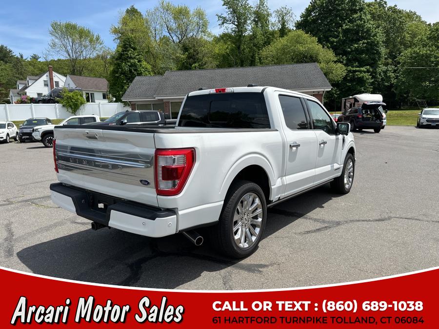 2022 Ford F-150 Limited 4WD SuperCrew 5.5'' Box, available for sale in Tolland, Connecticut | Arcari Motor Sales. Tolland, Connecticut 2022 Ford F-150 Limited 4WD SuperCrew 5.5'' Box, available for sale in Tolland, Connecticut | Arcari Motor Sales. Tolland, Connecticut