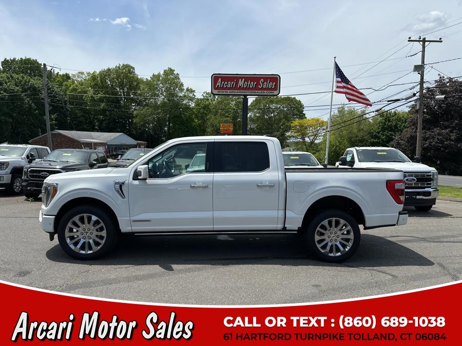 2022 Ford F-150 Limited 4WD SuperCrew 5.5'' Box, available for sale in Tolland, Connecticut | Arcari Motor Sales. Tolland, Connecticut 2022 Ford F-150 Limited 4WD SuperCrew 5.5'' Box, available for sale in Tolland, Connecticut | Arcari Motor Sales. Tolland, Connecticut