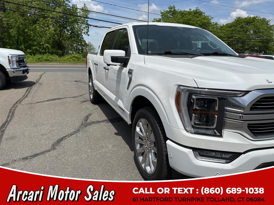 2022 Ford F-150 Limited 4WD SuperCrew 5.5'' Box, available for sale in Tolland, Connecticut | Arcari Motor Sales. Tolland, Connecticut 2022 Ford F-150 Limited 4WD SuperCrew 5.5'' Box, available for sale in Tolland, Connecticut | Arcari Motor Sales. Tolland, Connecticut