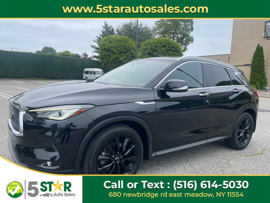 2022 INFINITI QX50 LUXE AWD, available for sale in East Meadow, New York | 5 Star Auto Sales Inc. East Meadow, New York 2022 INFINITI QX50 LUXE AWD, available for sale in East Meadow, New York | 5 Star Auto Sales Inc. East Meadow, New York