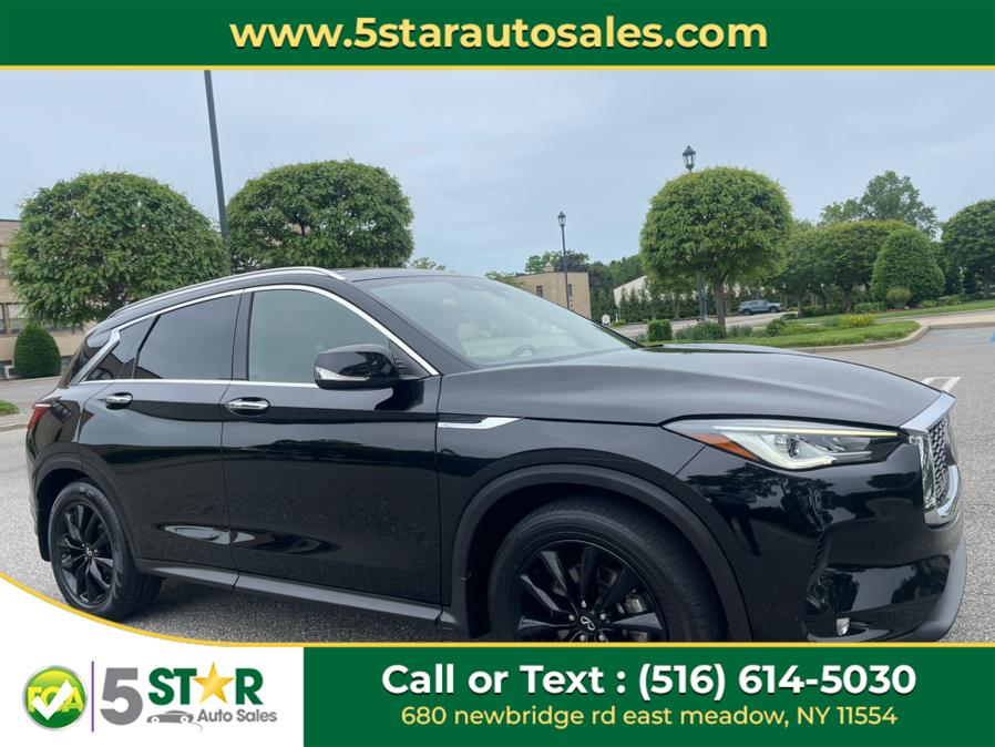 2022 INFINITI QX50 LUXE AWD, available for sale in East Meadow, New York | 5 Star Auto Sales Inc. East Meadow, New York 2022 INFINITI QX50 LUXE AWD, available for sale in East Meadow, New York | 5 Star Auto Sales Inc. East Meadow, New York