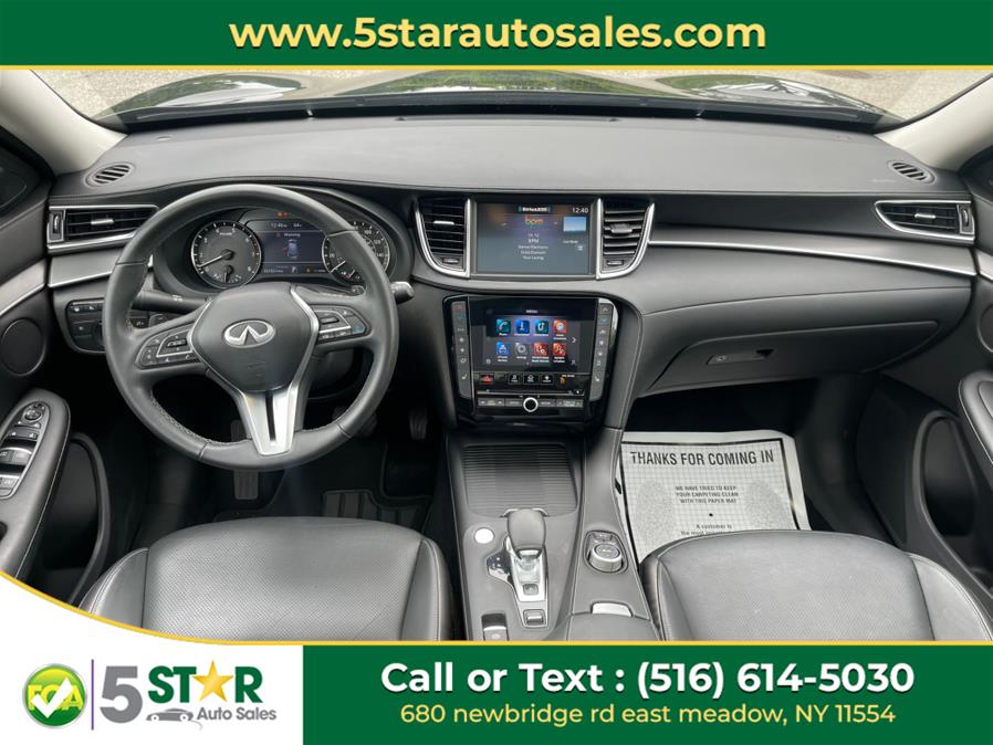 2022 INFINITI QX50 LUXE AWD, available for sale in East Meadow, New York | 5 Star Auto Sales Inc. East Meadow, New York 2022 INFINITI QX50 LUXE AWD, available for sale in East Meadow, New York | 5 Star Auto Sales Inc. East Meadow, New York