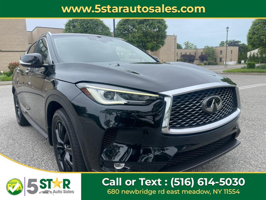 2022 INFINITI QX50 LUXE AWD, available for sale in East Meadow, New York | 5 Star Auto Sales Inc. East Meadow, New York 2022 INFINITI QX50 LUXE AWD, available for sale in East Meadow, New York | 5 Star Auto Sales Inc. East Meadow, New York