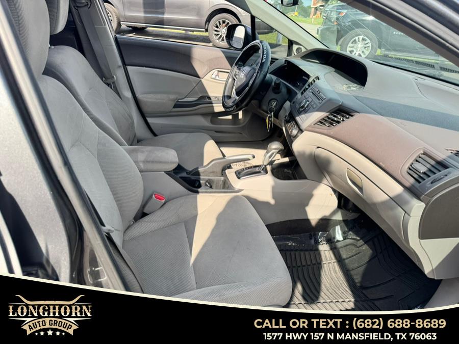 2012 Honda Civic Sdn 4dr Auto EX, available for sale in Mansfield, Texas | Longhorn Auto Group. Mansfield, Texas 2012 Honda Civic Sdn 4dr Auto EX, available for sale in Mansfield, Texas | Longhorn Auto Group. Mansfield, Texas