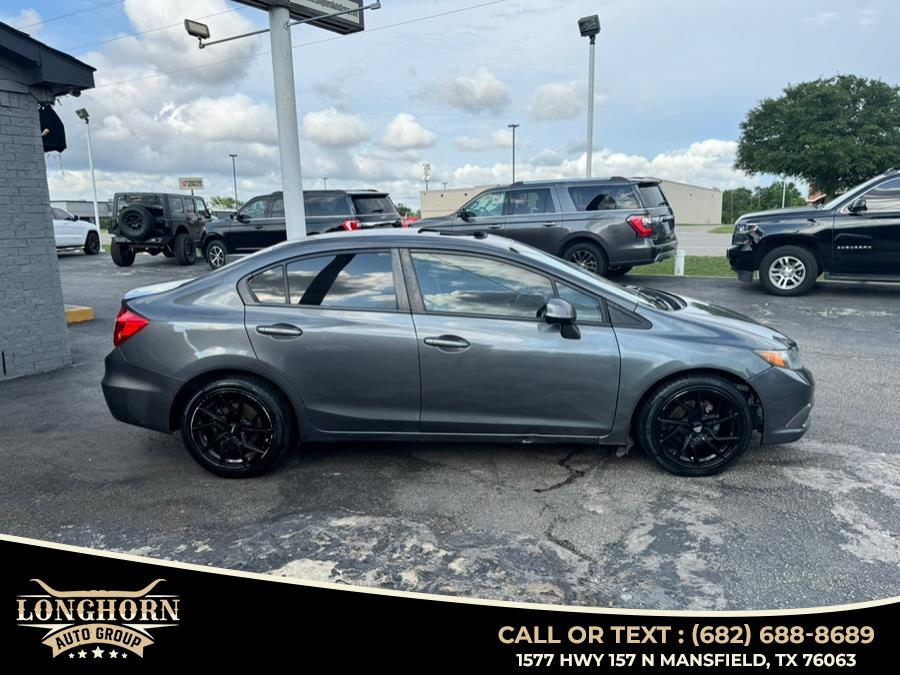 2012 Honda Civic Sdn 4dr Auto EX, available for sale in Mansfield, Texas | Longhorn Auto Group. Mansfield, Texas 2012 Honda Civic Sdn 4dr Auto EX, available for sale in Mansfield, Texas | Longhorn Auto Group. Mansfield, Texas