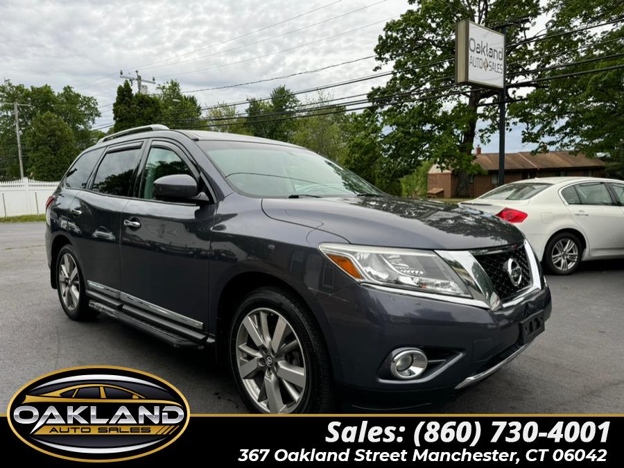 2013 Nissan Pathfinder 4WD 4dr Platinum, available for sale in Manchester, Connecticut | Oakland Auto Sales. Manchester, Connecticut 2013 Nissan Pathfinder 4WD 4dr Platinum, available for sale in Manchester, Connecticut | Oakland Auto Sales. Manchester, Connecticut
