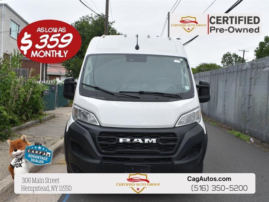 2023 Ram Promaster 2500 High Roof, available for sale in Hempstead, New York | Certified Automotive Group. Hempstead, New York