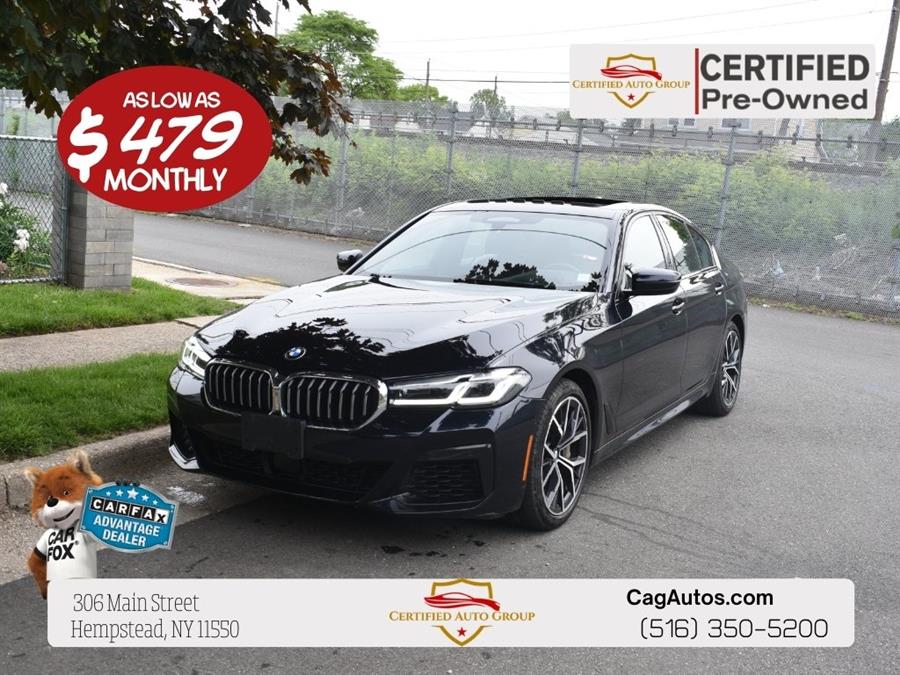 2022 BMW 5 Series 540i xDrive, available for sale in Hempstead, New York | Certified Automotive Group. Hempstead, New York 2022 BMW 5 Series 540i xDrive, available for sale in Hempstead, New York | Certified Automotive Group. Hempstead, New York