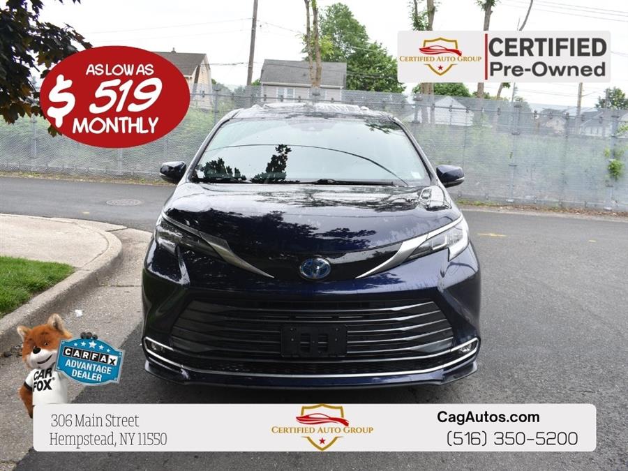 2022 Toyota Sienna Limited, available for sale in Hempstead, New York | Certified Automotive Group. Hempstead, New York 2022 Toyota Sienna Limited, available for sale in Hempstead, New York | Certified Automotive Group. Hempstead, New York