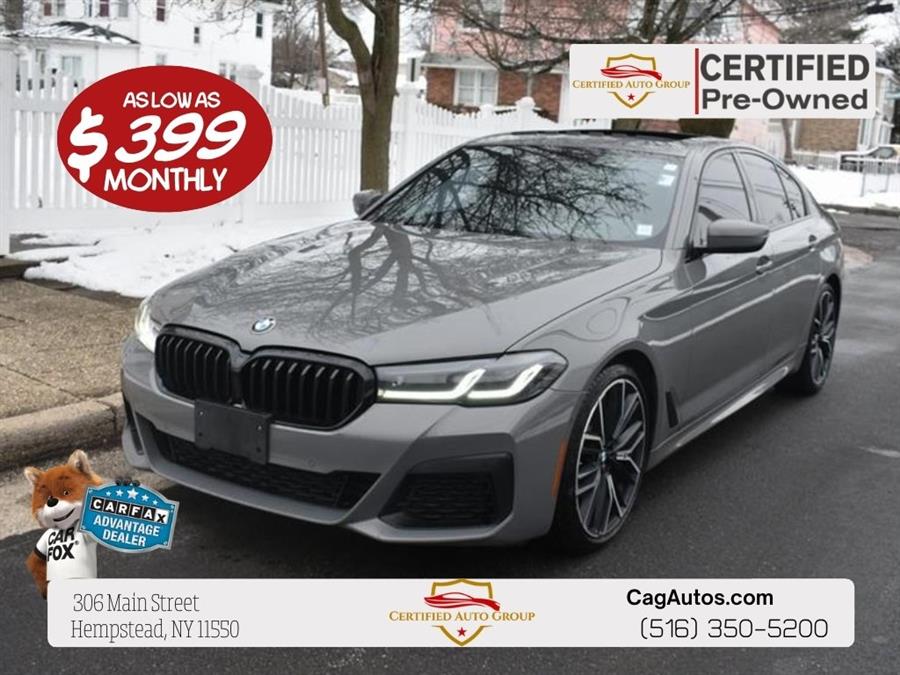 Used 2022 BMW 5 Series in Hempstead, New York | Certified Automotive Group. Hempstead, New York