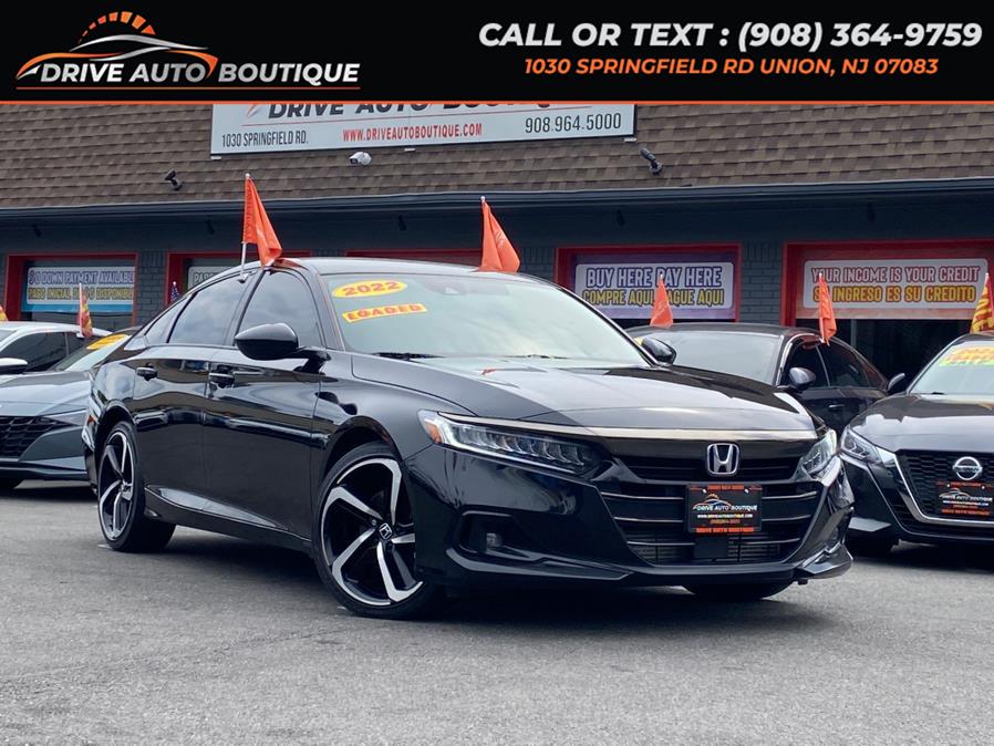 Used 2022 Honda Accord Sedan in Union, New Jersey | Drive Auto Boutique. Union, New Jersey