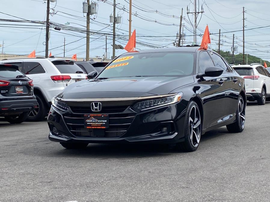 2022 Honda Accord Sedan Sport 1.5T CVT, available for sale in Union, New Jersey | Drive Auto Boutique. Union, New Jersey 2022 Honda Accord Sedan Sport 1.5T CVT, available for sale in Union, New Jersey | Drive Auto Boutique. Union, New Jersey